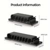 Self-Adhesive Cable Management Clips, Cable Organizers for Under-Desk TV, PC, and Ethernet Cables in Home Offices