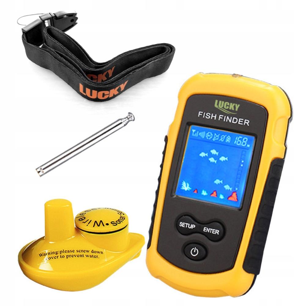 Lucky Rf Sonar Fishing Fish Finder Wireless Detector Fish Finder