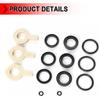 30623 Seal Kit, Pump Washer Seals Kit Fits for Cat Pump 30 31 34 310 340 350 Model (5 Frame Plunger Pump), Pack of 3