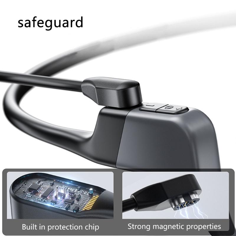 Charging Adapters Replacement USB Charging Cord Earphone Magnetic Charging Converters for SHOKZO penSwimPro S710