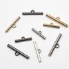 Versatile Metal Rod and Button Chain Buckle for Clothing Accessories