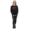DC Comics Womens/Ladies Batman TV Series Catwoman Heart Sweatshirt