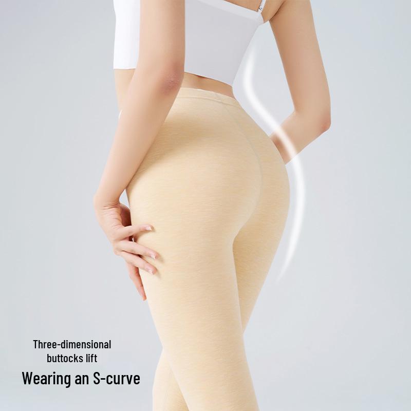 Pantaloni Termici da Donna con Fodera in Lana e Seta per l'Inverno