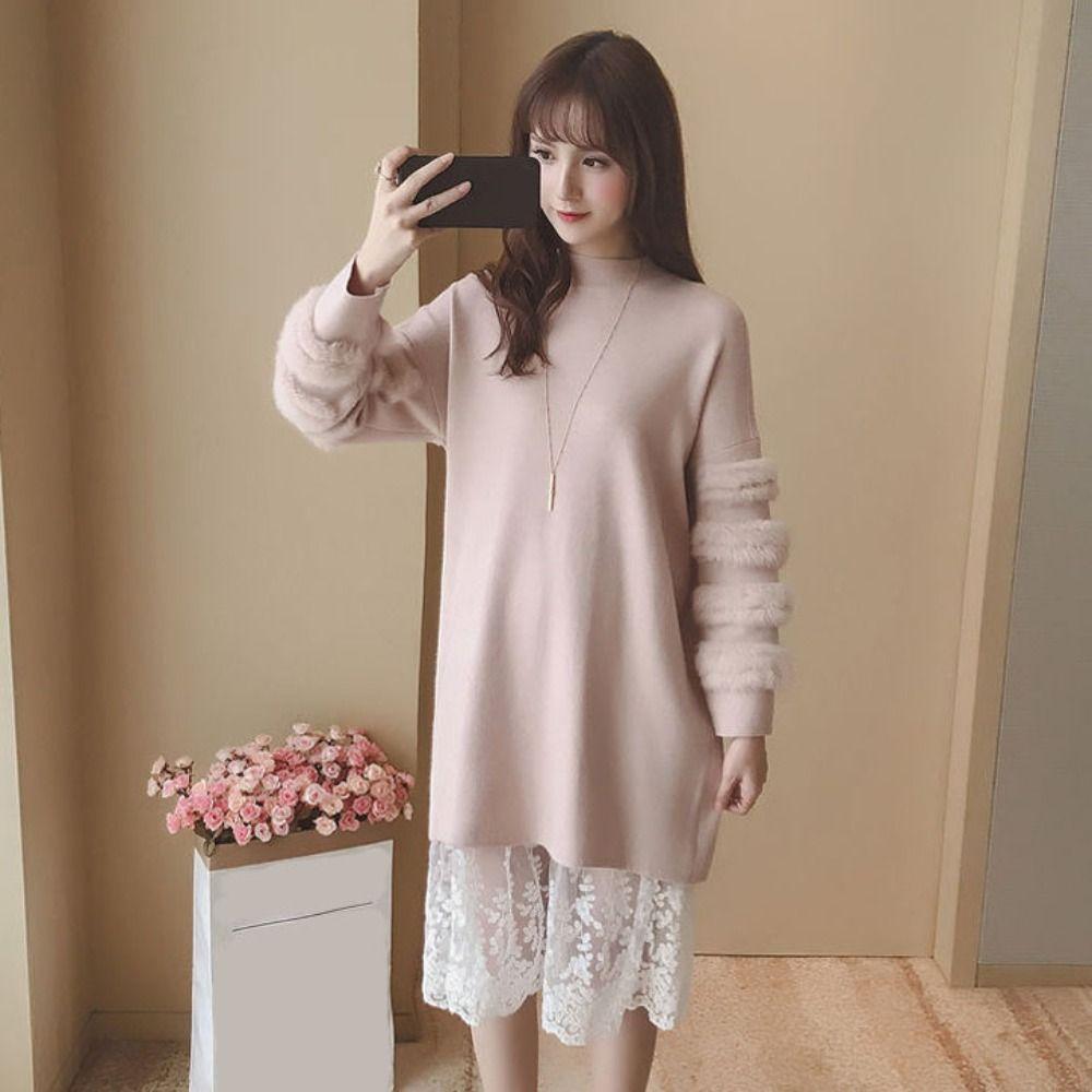 70cm Safety Skirt Petticoat Flower Lining Petticoat Women Soft Lace Underskirt Slips Spring