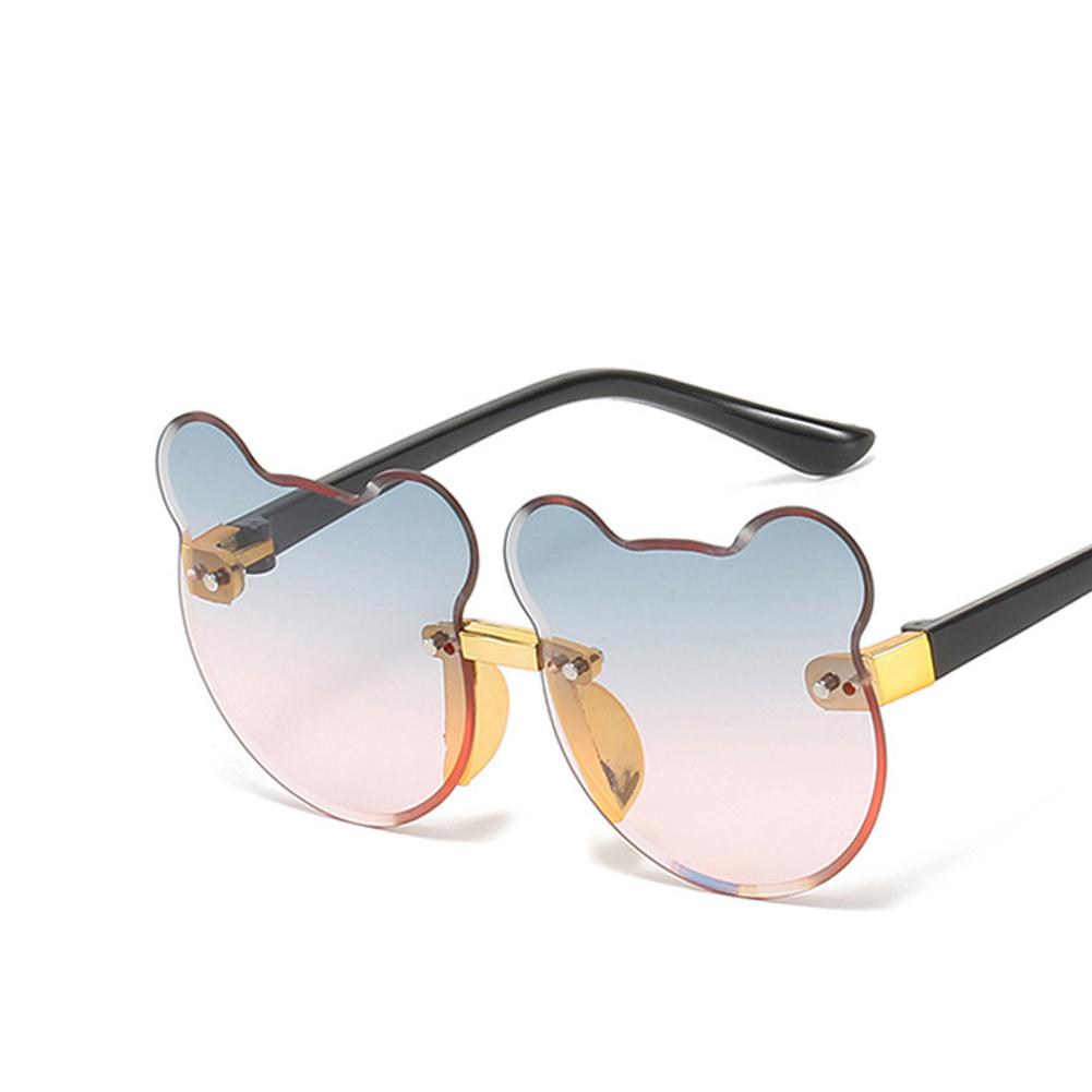 Children Sunglasses Uv400 Protection Cute Bear Ear Sunglasses Gifts For Boys Girls