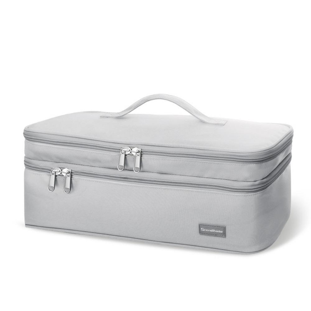 Large Capacity Portable Hair Dryer Tote Bag 2 Layers Hair Tool Organizer  Gift