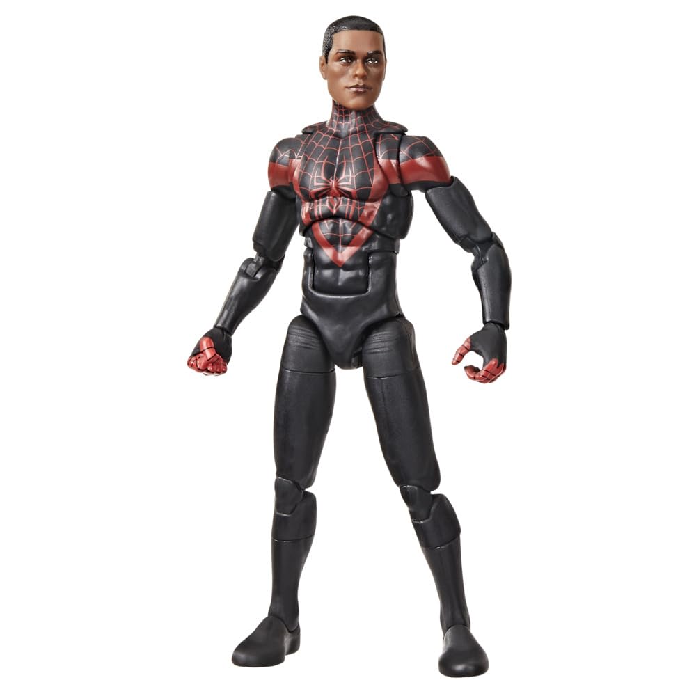 Hasbro MARVEL Legends Series Ultimate Miles comic collectible 15cm action figure comic G1591 Authentic Morales, Spider-Man book-accurate (with