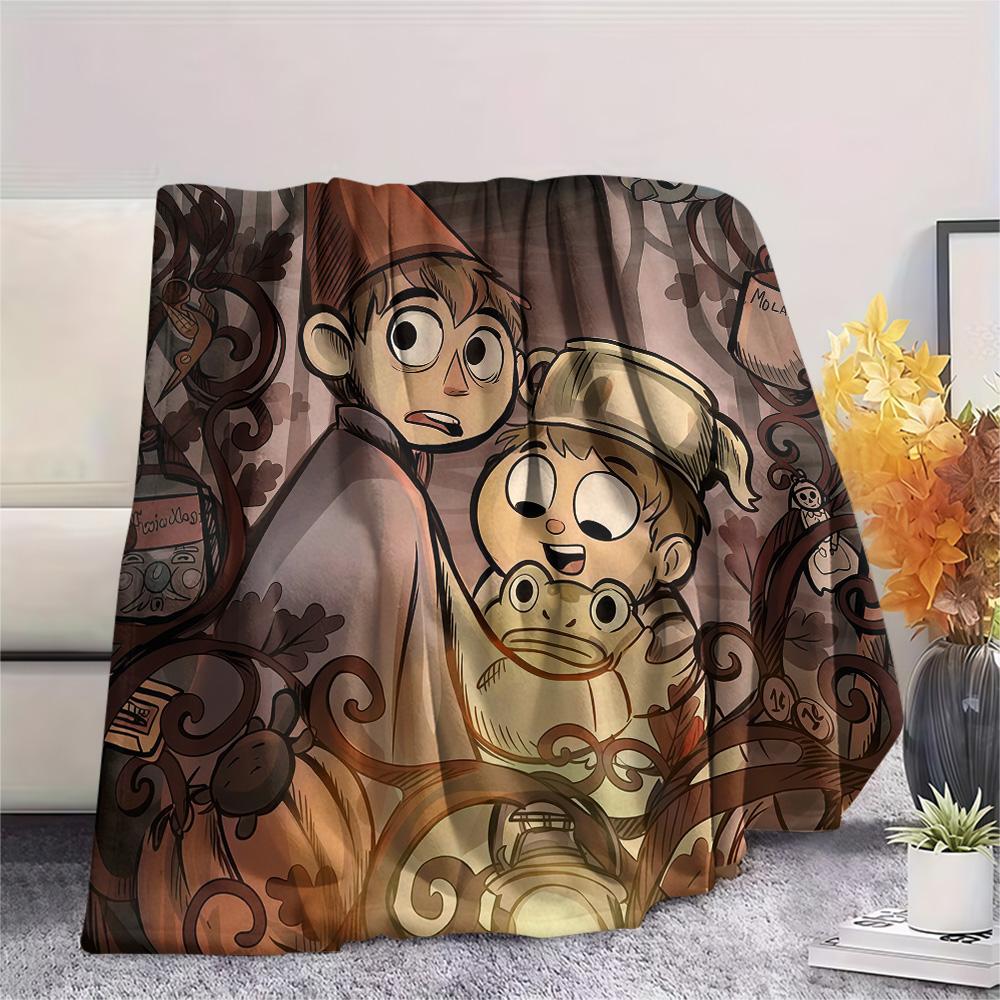 Over the Garden WallFlannel Blanket, High Quality Comfortable for All Seasons, Home Decor, Warmth and Comfort