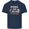 Pool and Beer Thats Why Im Here Unisexs Light Cotton TShirt