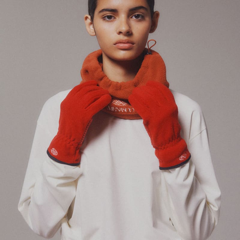 

MENASOO 2-сторонний флисовый утеплитель_Кирпичный Brick_F