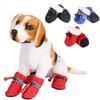 4 Stück/Set Wasserdicht Winter Warm Haustier Hundeschuhe Rutschfest Regen Schnee Stiefel Dick Für Kleine Katzen Welpe Chihuahua Socken Stiefeletten Hunde