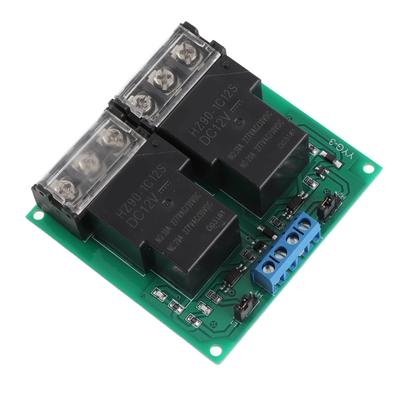 2 Channel Relay Module 12V 5V 24V Output Capacity Within DC 30V 30A or AC 250V 30A Optocoupler Isolation Relay Board Module