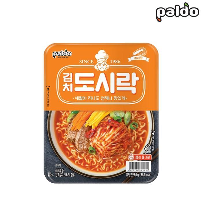 Paldo Dosirac Cup Ramen Original / Kimchi 86g X 4ea / Korean Noodle, Korean Ramen, Kfood, Authentic Korean Food