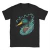 Unisex Women Graphic Print Mallard Smoking Cigarette Meme Funny Mallard Duck Hunting T Shirt Tee Cotton Tshirts Clothing