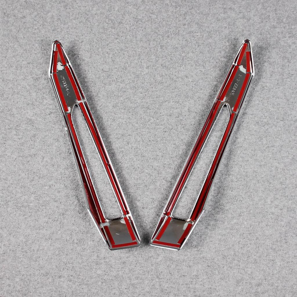 RUIQ Daihatsu Tanto Custom LA650S LA660S Late Model Exclusive Exterior Rear Fog Lamp Garnish Bezel Cover Exclusively Designed for DAIHATSU Tanto