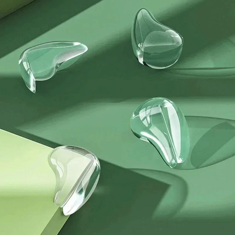 10pcs Baby Safety Silicone Protector Table Corner Edge Protection Cover Electric Socket Children Anticollision Guards