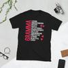Blessed Gramma Grandma Grandmother S T Shirt
