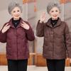 Down jacket women's winter white duck down jacket old lady winter coat clothing warm