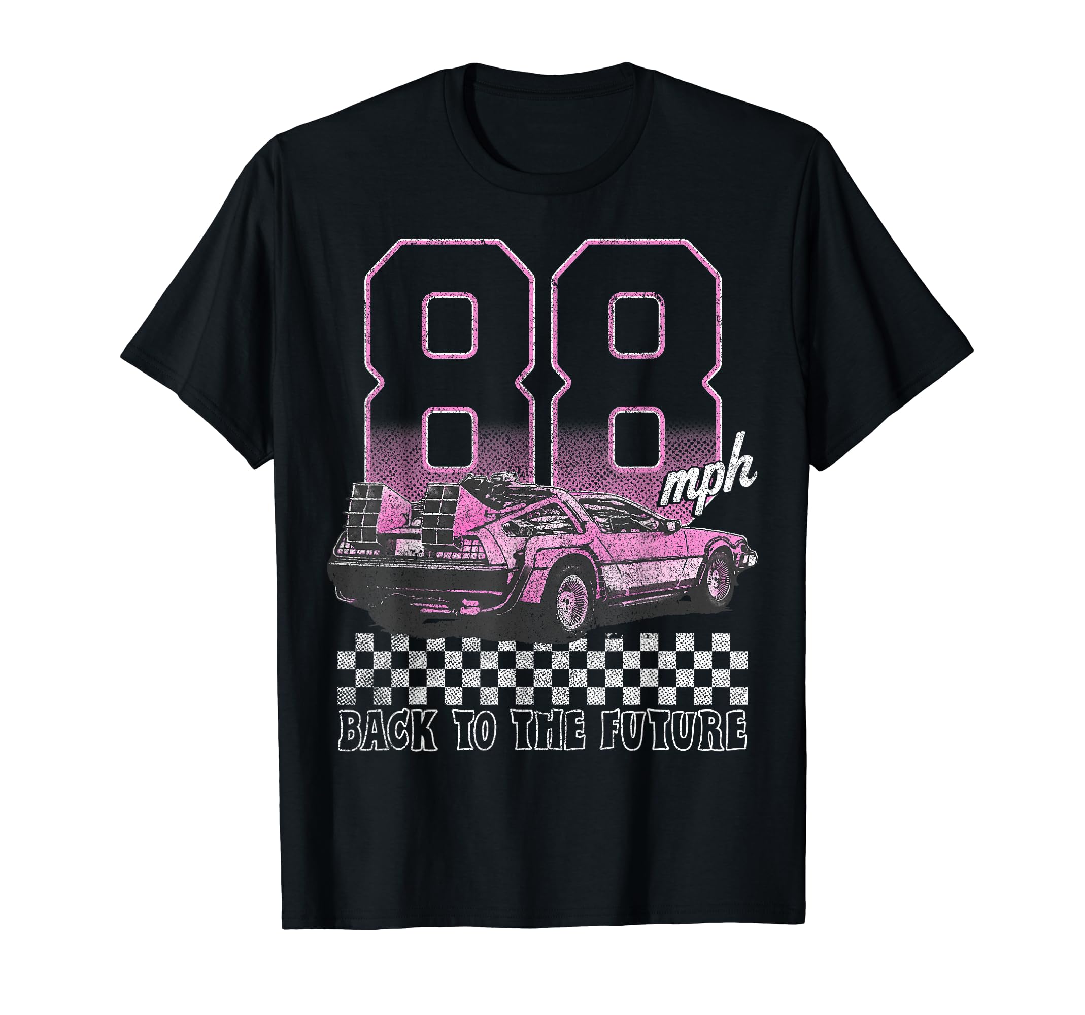 

Back To The Future Delorean 88 MPH Jersey Number T-Shirt