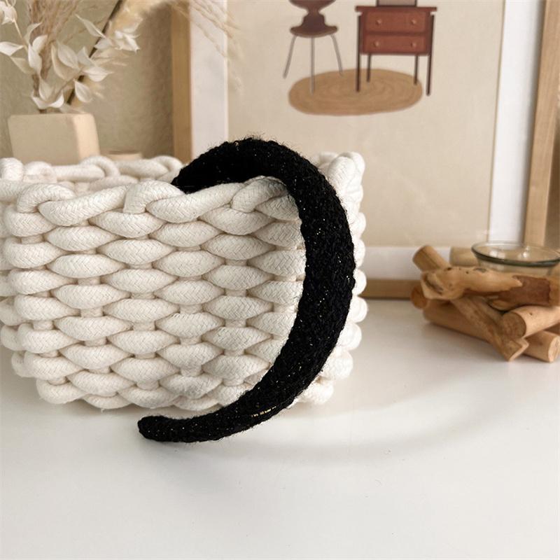 Korea Winter Warme Wollige Schwamm Haarband Gepolstert Mode Haaraccessoires für Frauen Mädchen Einfarbiges Stirnband Haarreif Kopfschmuck