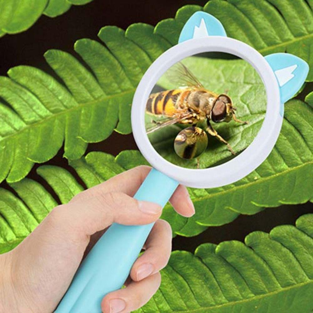 Science Experiment Cartoon Magnifier Toy Handheld Magnifier Magnifying Glasses Magnifying Glass