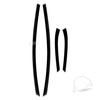 For BMW 3 Series E90 2006-2008 Piano Black Door Inner Handle Panel Decorative Strips Car Interior Decoration Accessories