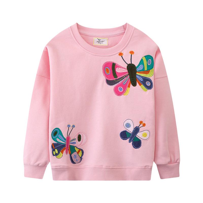 Jumping Meters 2-7T Dinosaurs Boys Sweatshirts Animals Print Long Sleeve Baby Hooded Sport Shirts Autumn Spring Clothes