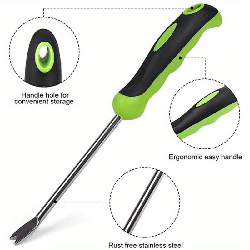 Garden Manual Weeding Tool, with Ergonomic Handle Stainless Steel Material, Suitable for Garden Planting, Courtyard Lawn Flower And Vegetable Care