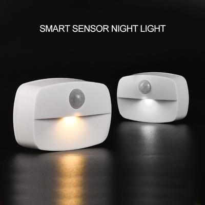 Drahtlose Korridor-Treppenlampe, LED-Nachtlampe mit Bewegungssensor, warmweiße Nachtlichter für Zuhause, Küche, Schrank, Kleiderschrank