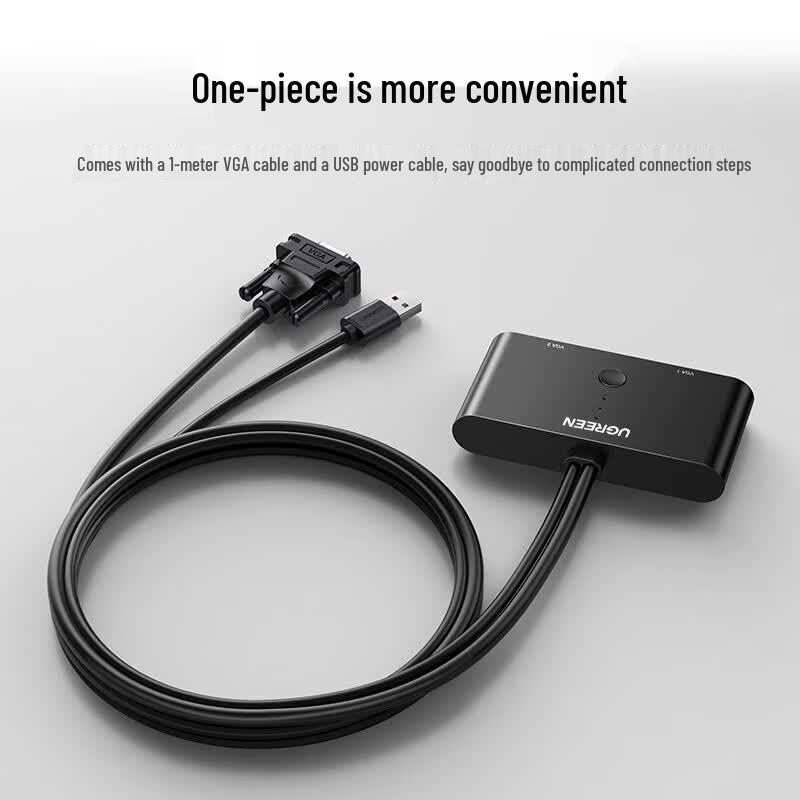 Ugreen VGA Switcher 2-in-1 Out