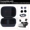 Compatible with Lebakort storage DJI Mic Mini 2TX 1 RX Charging Case Microphone case for charging case + + (Storage case)