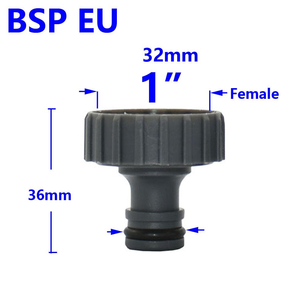 Garden Hose Fittings 1/2 3/4 1 Inch Quick Connector Water Waterstop Connector Car Wash Water Gun Adapter 1pcs