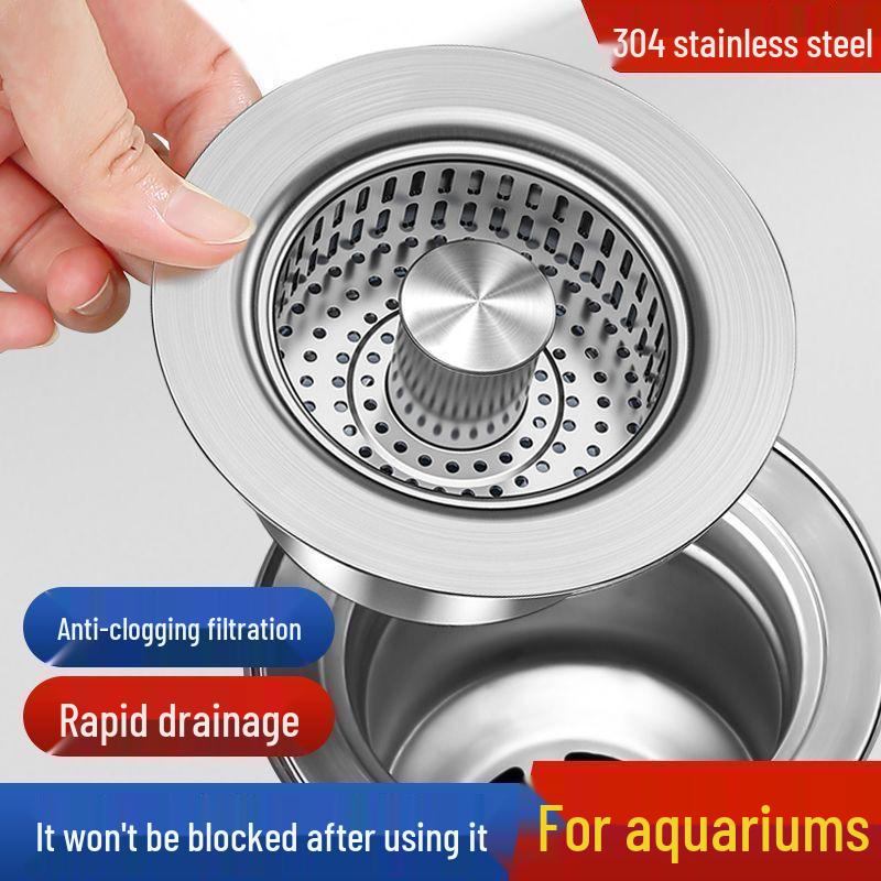 Stainless Steel Pop-Up Vegetable Sink Filter and Universal Drainer