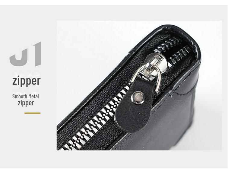 Men's Classic Multi-Function Short Wallet: Stylish European & American Design with Multi-Card Slots & Coin Purse
