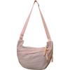2025 nova bolsa de ombro estilo ins de nylon anti-respingos, bolsa mensageiro tipo dumpling, bolsa feminina para uso diário, trabalho, lazer