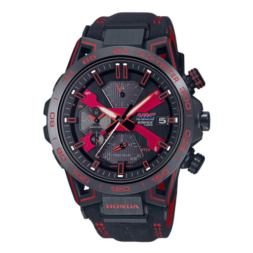 

Casio Edifice SOSPENSIONE Honda Racing Red Edition Bluetooth Solar Watch EQB-2000HR-1AJR Men s Black