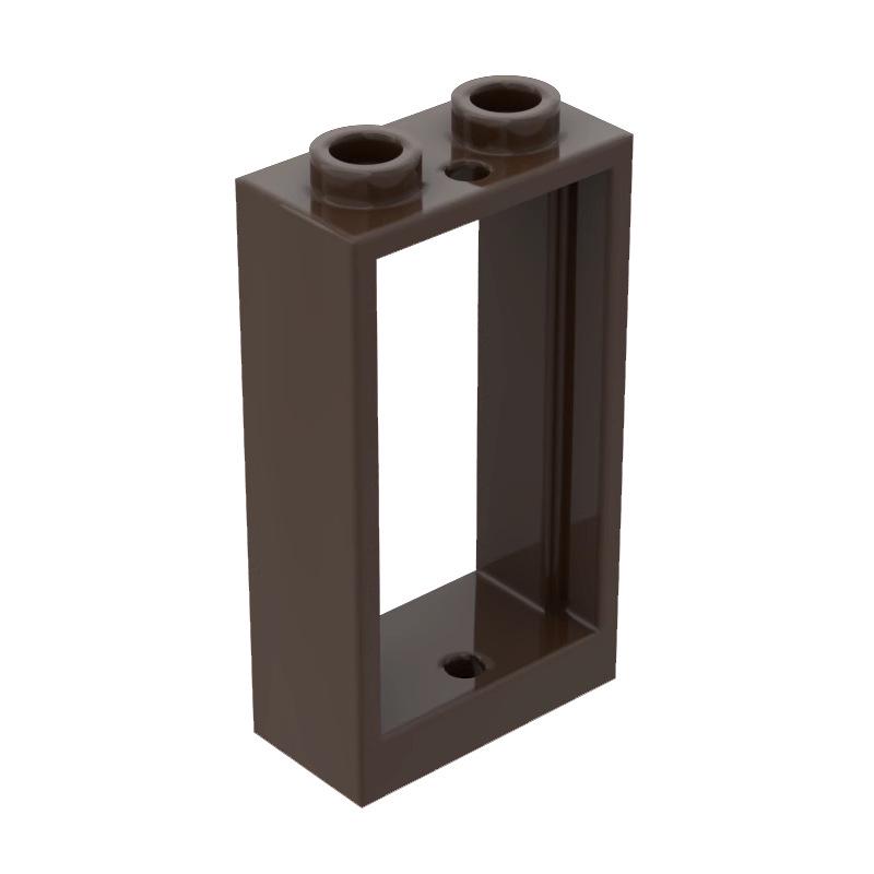 50g MOC 60593 Small Particle Building Block Accessories: 1x2x3 Window Frame with 60602