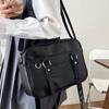 PU Leather JK Uniform Bag Korean Style School Handbag Cute Preppy Style Shoulder Bag  Girls/Female