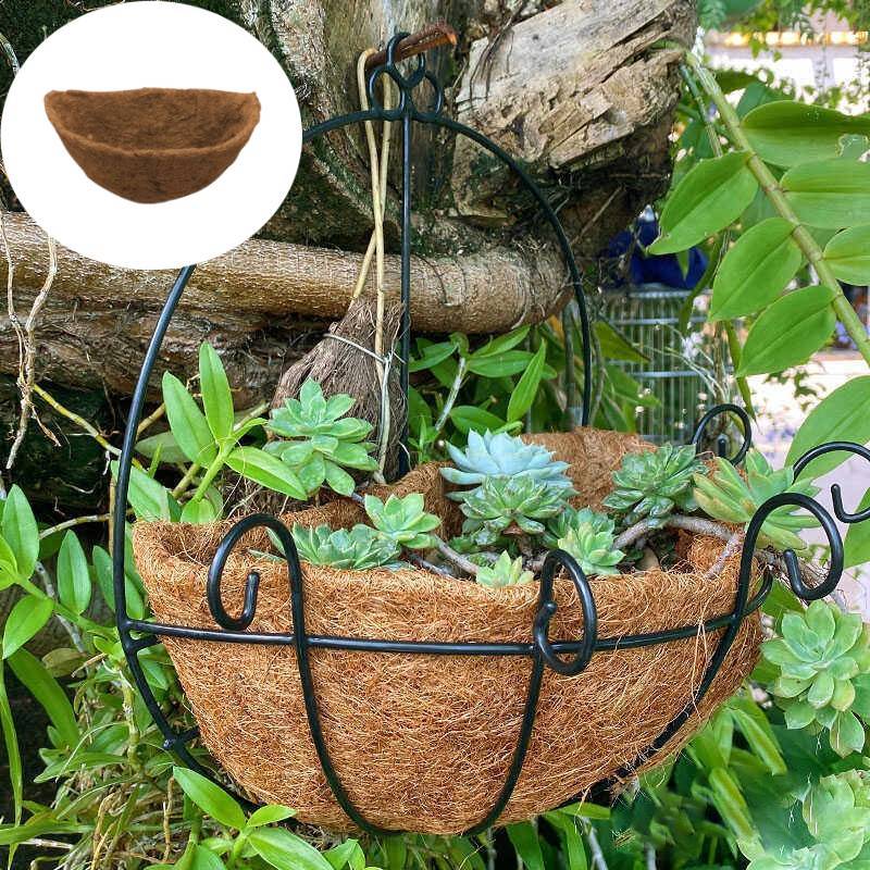 Hangende Kokosvezel Plantenbak Met Ademend Ontwerp Voor Balkon Tuiniers En Woondecoratie