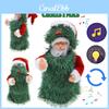 Papá Noel Árbol de Navidad Juguete Musical Para Niños Bailando Y Cantando Muñeco de Peluche Giratorio