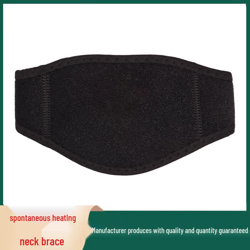 Tourmaline Self-Heating Neck Brace Magnet Heat Press Support for Cervical Protection and Warmth.