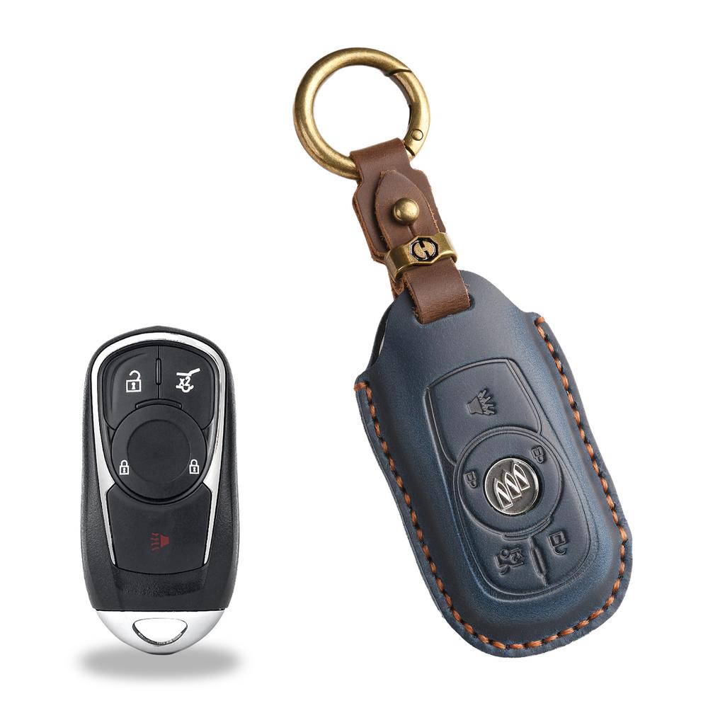 The New Retro Key Cover Is Suitable for Buick Envision Key Bag, Valeant Regal Car Leather Case Buckle.