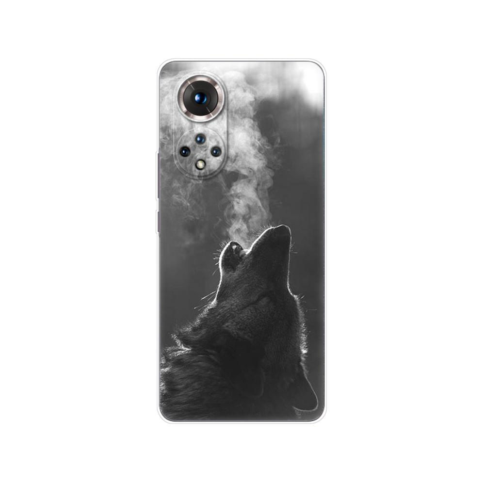 For Honor 50 Case For Honor 50 Pro Case Phone Back Cover On Huawei Nova 9 Pro Case Nova9 Honor50 50Pro Case Wolf Tiger Lion Bear
