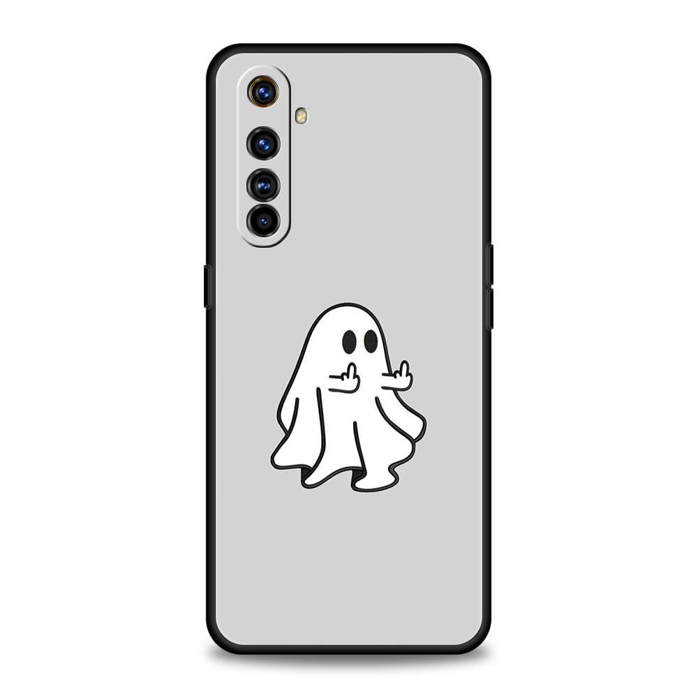 Cute Middle Finger Phone Case For Realme 16 15T 14 13 12 11 10 4G 9 8 5G Pro Plus C21 C25 C35 GT5 GT3 GT2 Neo 2 3 3T 5 Cover