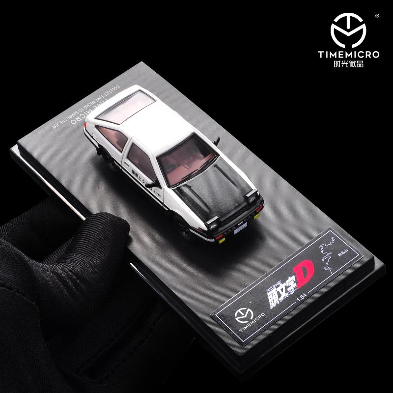 

TIME MICRO 1:64 Initial D Тофу-крамниця AE86 Модель Автомобіля, Симуляція Моделі Автомобіля зі Сплаву для Колекції & Дисплею & Подарунка