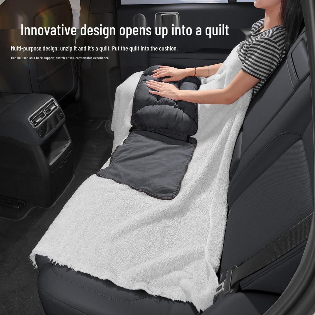 Flannel 2-in-1 Cushion Blanket for Toyota Corolla, Asia Dragon & Levin - Winter Warmth