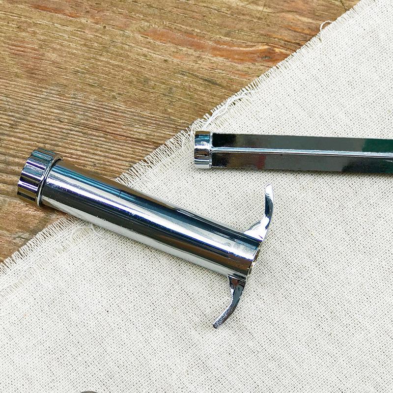 Metal Clay Extruder Gun for Shaping and Making Polymer Clay Crafts