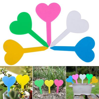 20 stk Hageplanteetiketter Kreativ form Levende farge Gjenbrukbare vanntette plantemarkører innendørs utendørs hageskilt