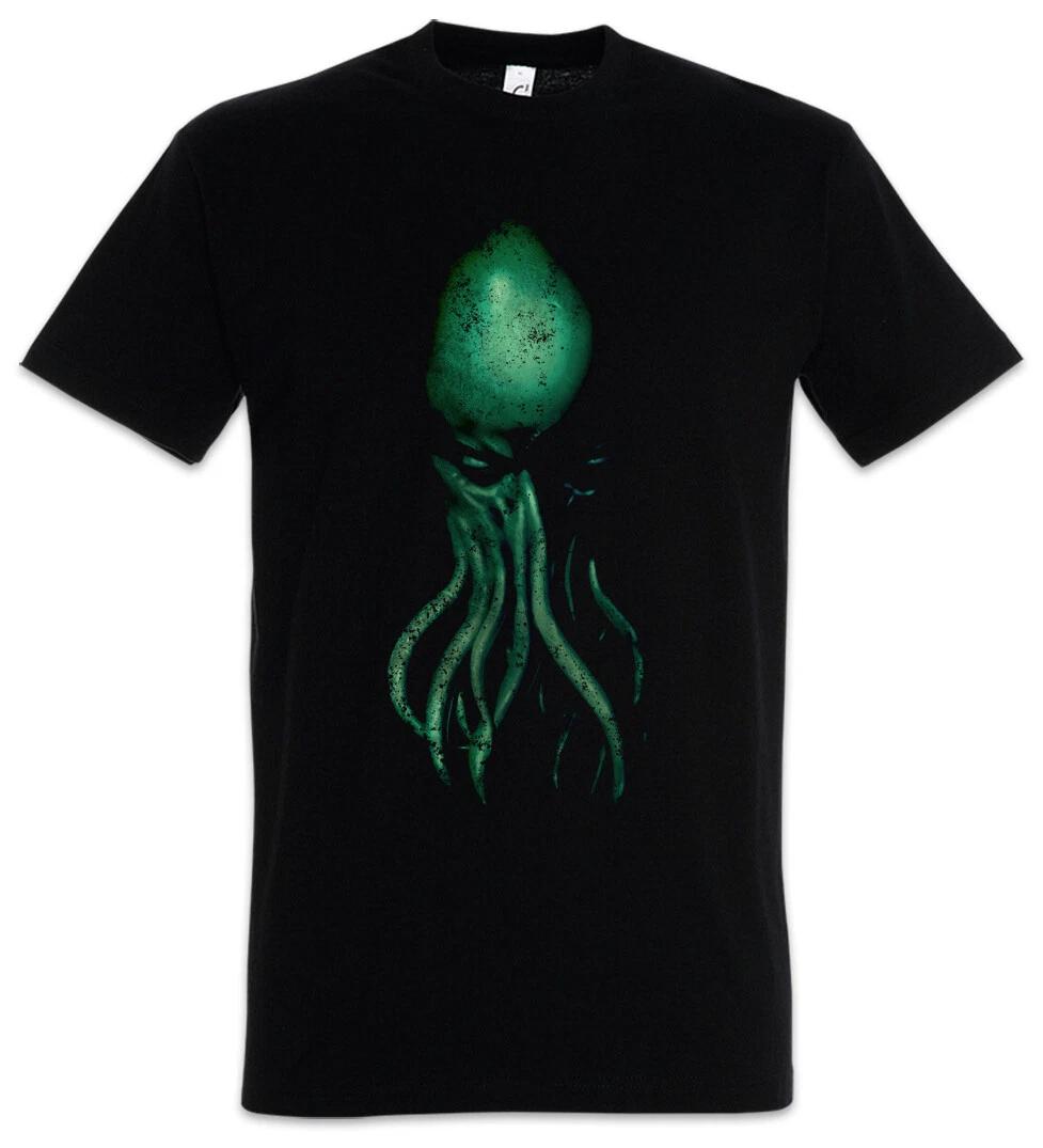 Cthulhu XII Herren T-Shirt Horror Arkham HP Lovecraft Miskatonic Call R´lyeh L