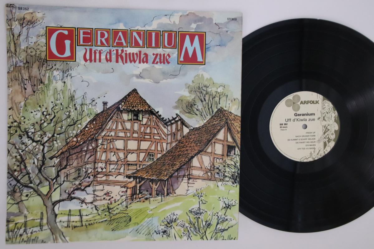 

LP Record GERANIUM - Uff D kiwla Zue SB352 ARFOLK 1976 France Pop Used